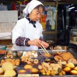 JAPANESE STREET FOOD – Tokyo Street Food Tour | AUTHENTIC Street Food in Japan + BEST Oden in TOKYO