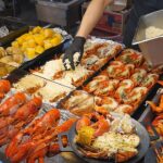 동문야시장의 핫플! 불맛입은 치즈폭탄 랍스터 구이 ( Grilled Cheese Lobster – Korean street food )