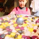 STRANGE Street Food in Jiufen, Taiwan (九份)! SUPER CHEWY Taiwanese Street Food tour + STINKY TOFU