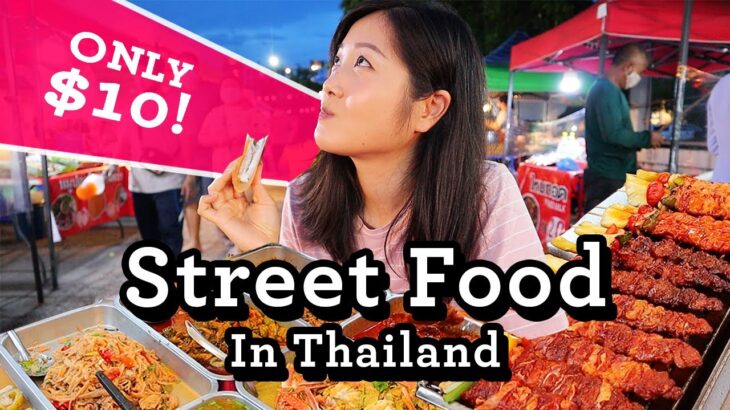 CHEAP Street Food Under $10 (EN/TH Sub) | Chiang Mai, Thailand | อาหารไทยในตลาดเชียงใหม่