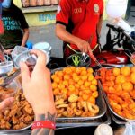 Filipino Street Food | Fried Chicken Skin and Day Old Chicken