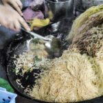 All Kinds of Pad Thai Noodles Cooked on the Streets of Bangkok, Thailand Street Food