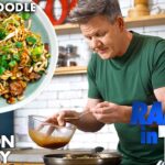 Gordon Ramsay Makes Asian Inspired Street Food Noodles