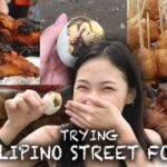 Trying Filipino Street Foods 필리핀 길거리 음식 먹방