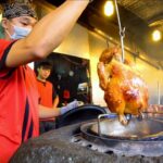 Most HECTIC Street Food in Taiwan : Yilan Night Market | ROAST CHICKEN + Best Taiwanese Street Food
