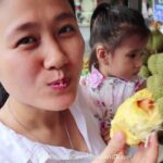 Street Food Vietnam – Vietnamese Fresh Fruit DURIAN / Sau Rieng Hat Lep Ri6