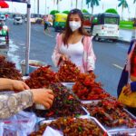 Cambodian Exotic Food – Fried Spider Cricket Giant Water Bug & More