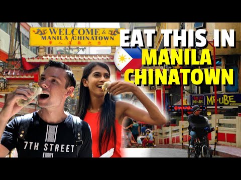 Eating STREET FOOD in WORLDS OLDEST CHINATOWN 🇵🇭  Binondo Manila Philippines