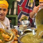 Mathura Famous Rupa Kachori🤩🤩 सूखी मजेदार, गीली महामजेदार😱😳 Indian Street Food | Uttar Pradesh