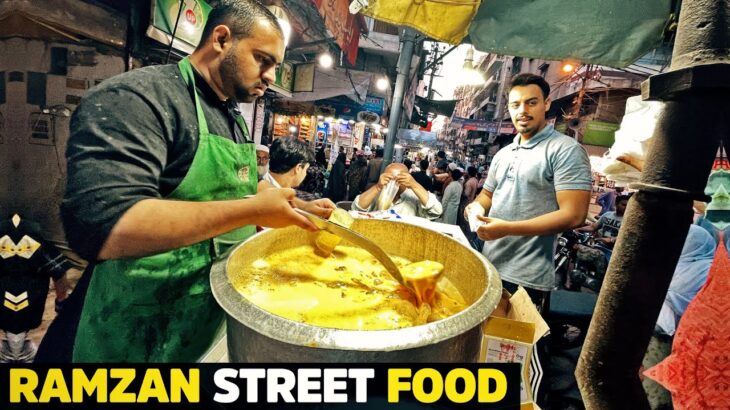 Ramzan Street Food in Karachi | Iftar Special Foods in Old City, Kharadar | Pakistani Street Foods