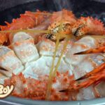 삶은 킹크랩 / Boiled King Crab – Taiwan Street Food / 가오슝 리우허 야시장