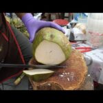 태국 길거리 과일 자르기 달인 / amazing fruits cutting skills – thai street food