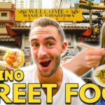 Filipino STREET FOOD Feast! 🇵🇭Chinatown Binondo, MANILA