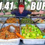 $1.41 Vs $83 Buffet in Bangkok, Thailand!! Which One is Worth It?