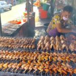Opens at 4 AM! Full of Orders! Amazing Charcoal Grilled Chicken – Thai Street Food