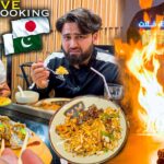 Pakistanis Trying Japanese FOOD First Time in Life 🥴_ Kuch ULTA_🙃_Khaa Liya 😪  Sushi, noodles food