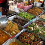 길거리 타이 뷔페, 단돈 1400원, 태국 사람들이 즐겨먹는 가정식 무한 리필 – Thai home-style all-you-can-eat street buffet