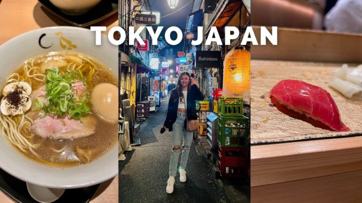 JAPAN IS OPEN!! Tokyo Food Tour vlog| HIDDEN GEM best ramen, Michelin Star Ramen, Sushi Omakase
