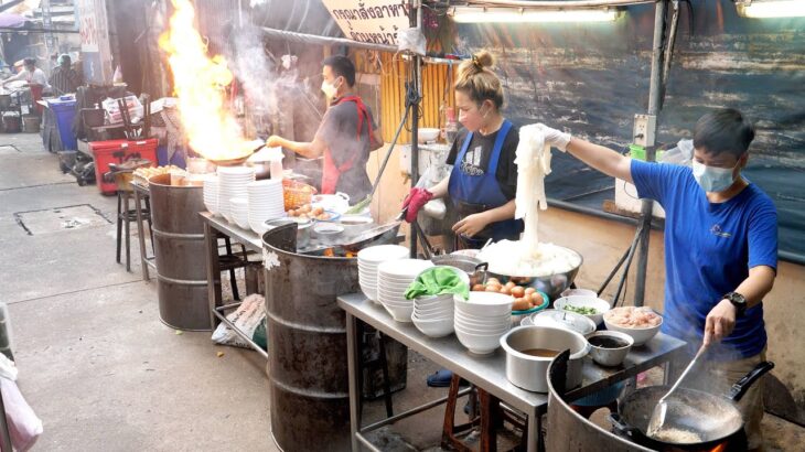 랜선으로 떠나는 방콕 차이나타운! Top 5 길거리 면요리 몰아보기! / Best noodles in Chinatown in Bangkok | Thailand Street Food