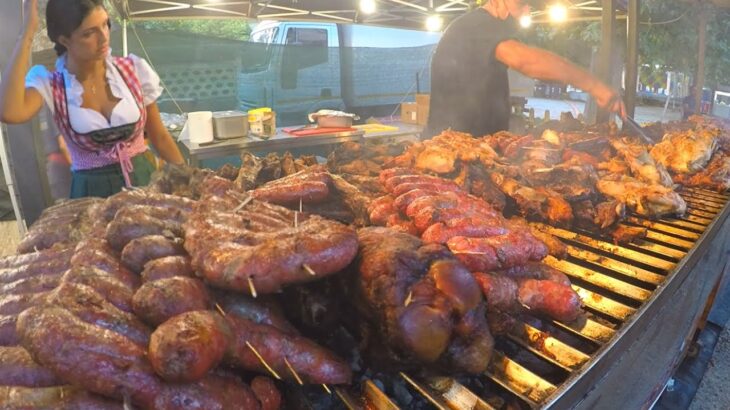 Top Bavarian Mixed Meat on Grills, Asado, Pasta with Burrata and more  Italy Street Food