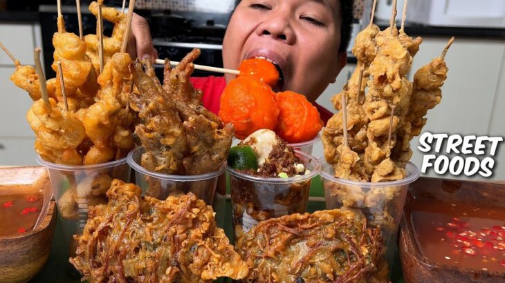 Pinoy Street Food Overload Mukbang sa Bahay