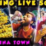 EATING LIVE Squid🦑 Octopus 🐙 oysters 🐚 Weird Night Street Foods of Thailand | DAN JR VLOGS