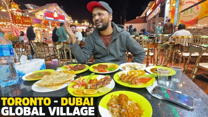 Street Food in Dubai, Global Village | Canada DXB Karachi | Indian & Thai Food | Bundu Khan Special