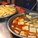Taiwanese Street Food-Ribs Stewed in Herbs, Spicy Stinky Tofu, Bamboo Shoots/藥燉排骨,麻辣臭豆腐,滷桂竹筍-台灣夜市美食