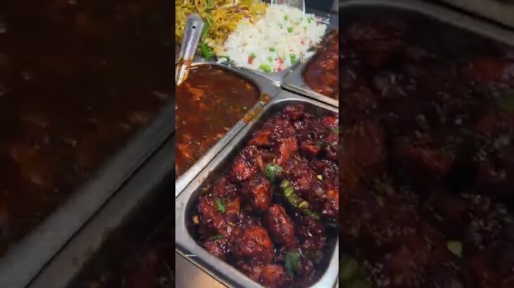 Ultimate Mix Chinese Platter 🤤🍜| Noodles Manchurian Sweet Corn 😋🍱| Indian Street Food #shorts