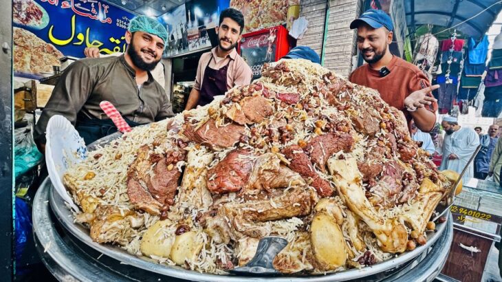 Zaiqa Chawal, Peshawar, Qissa Khwani Bazar | Patang Market aur Halwa Poori | Street Food Pakistan