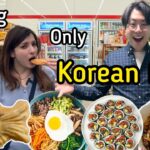 Eating only Korean food for 24 hours🇰🇷