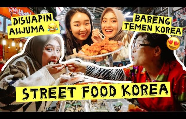 MUKBANG KOREAN STREET FOOD 🔥 GWANGJANG MARKET | FT. YUNA NUNA | BIANCA KARTIKA