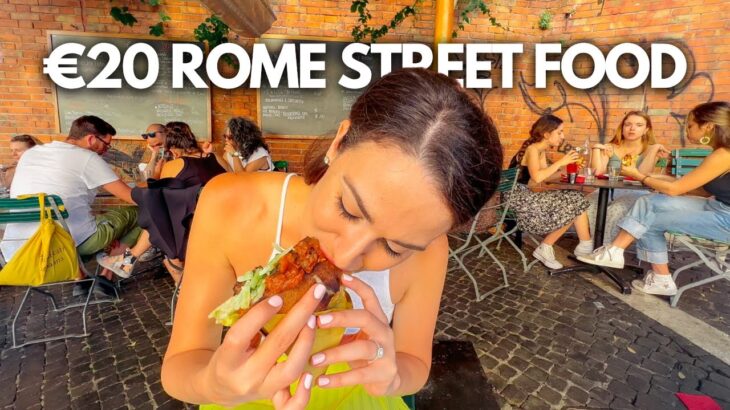 Top 5 Best Street Foods in Rome, Italy! 🇮🇹 (€20 DIY Rome Food Tour)