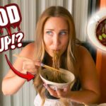$0.75 STREET FOOD boat noodles! 🇹🇭 A must try dish in Thailand!