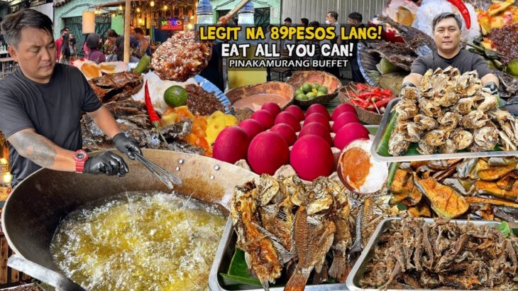 89Pesos Lang ang “EAT ALL YOU CAN” sa Bahay ni LOLA! | “KANTO STYLE UNLI BUFFET” sa Manila!
