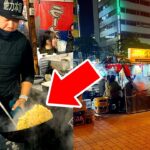 They come from ALL OVER to eat at this food stand Yatai