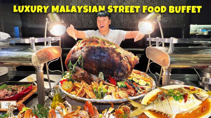 LUXURY Malaysian Sushi & STREET FOOD Buffet in Kuala Lumpur Malaysia