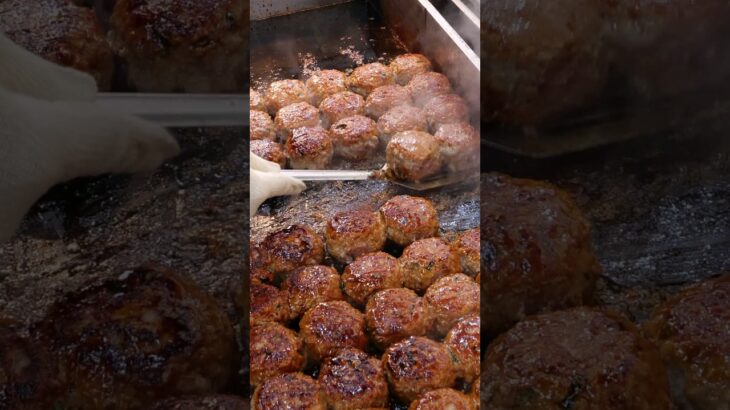 육즙 가득한 떡갈비 만들기 / korean style hamburger steak – tteokgalbi / korean street food