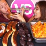 STREET FOOD: KOREA vs. GERMANY · YB vs. Food