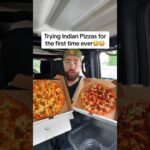 Trying Indian Pizza for the first time ever