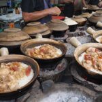 토기로 쪄서 육즙이 살아있는 찜닭 밥 / claypot chicken rice – malaysian street food
