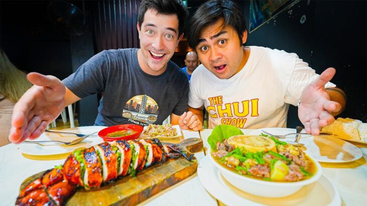 24 Hours of FILIPINO STREET FOOD in MANILA!! CRAZY Philippines Food Tour with @TheChuiShow