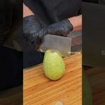 Amazing Guava Fruit Cutting Skills – Taiwanese Street Food