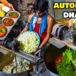 India’s First Biggest Automatic Dhaba Selling 12+ Items Unlimited Thali Rs. 120/- Only l Indian Food