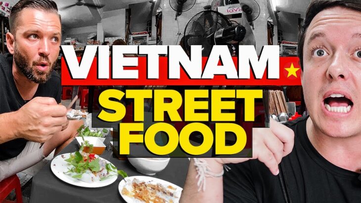 we tried the BEST STREET FOOD in VIETNAM 🇻🇳 Hanoi Edition