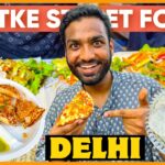 Hatke Street Food in Delhi | Jammu Kaladi Cheese , Healthy Wrap & More | Veggie Paaji