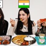 [INDIA VS KOREA VS AMERICA] People Try Each Other’s School Lunch!! (Swap School Lunch) | FT. X:IN