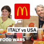 US vs Italy Mcdonald’s | Food Wars | Insider Food
