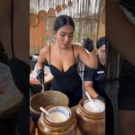 Beautiful Thai Girl Makes Spicy Oyster Salad – Thai Street Food