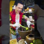 Handsome Papaya Salad Vendor🥭 | Thai Food | Thailand | Udon Thani #shorts